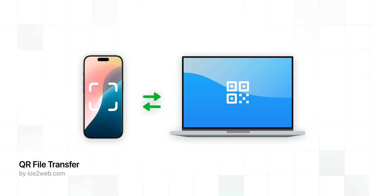 The Easiest Way to Transfer Files via QR Code